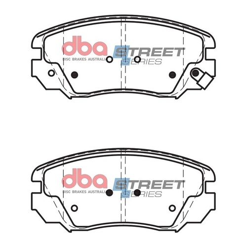 DBA DB2265SS Street Series Brake Pad Set Rear