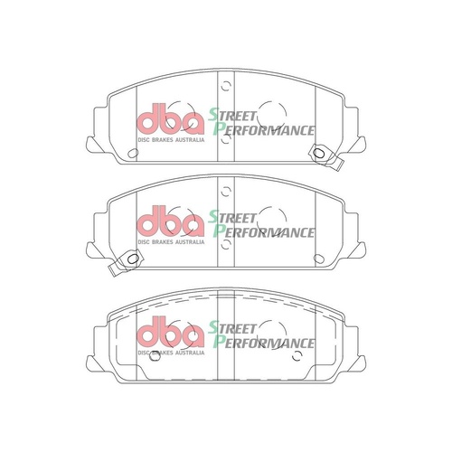 DBA DB2266SP Street Performance Brake Pad Set Front