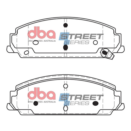DBA DB2266SS Street Series Brake Pad Set Front