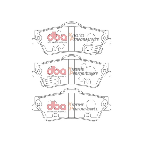DBA DB2267XP Xtreme Performance Brake Pad Set Rear