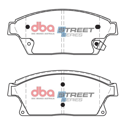 DBA DB2268SS Street Series Brake Pad Set Front
