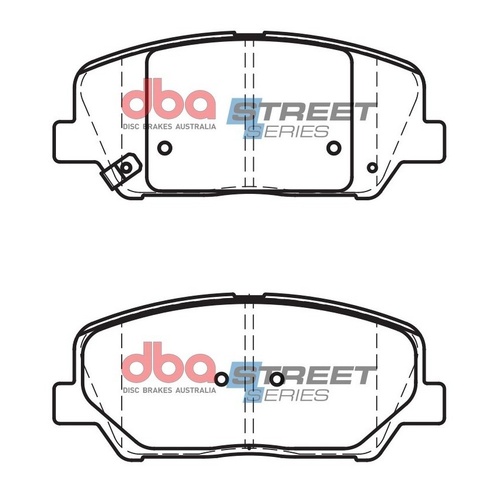 DBA DB2270SS Street Series Brake Pad Set Front