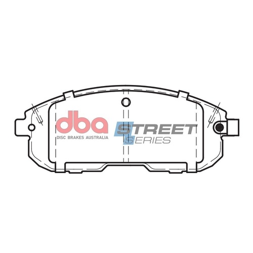 DBA DB2287SS Street Series Brake Pad Set Front