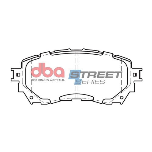 DBA DB2293SS Street Series Brake Pad Set Front