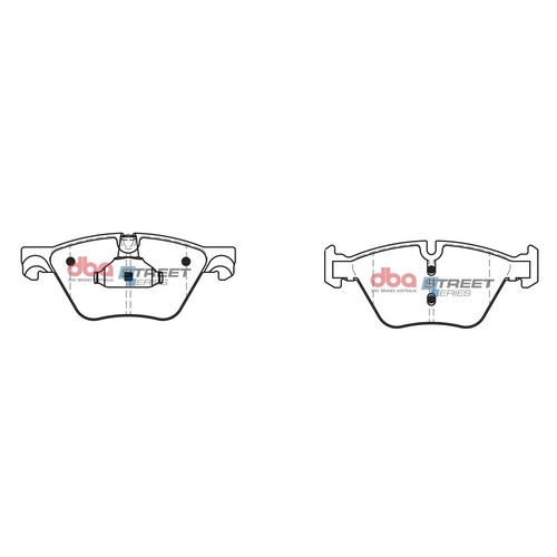 DBA DB2295SS Street Series Brake Pad Set Front