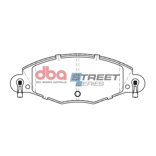 DBA DB2298SS Street Series Brake Pad Set Front