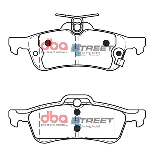 DBA DB2309SS Street Series Brake Pad Set Rear