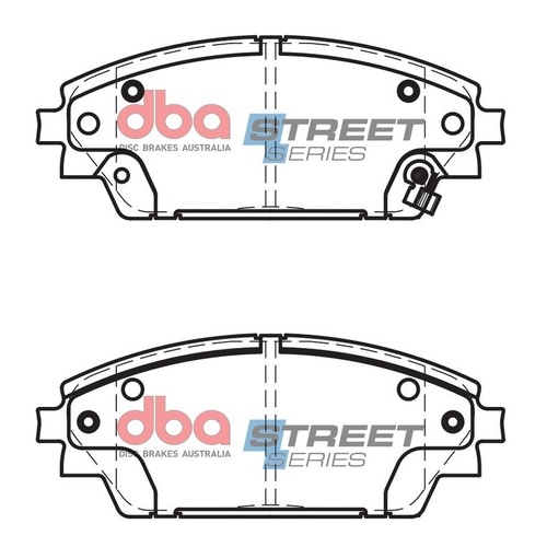 DBA DB2330SS Street Series Brake Pad Set Front