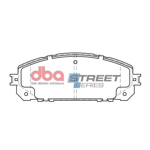 DBA DB2337SS Street Series Brake Pad Set Front