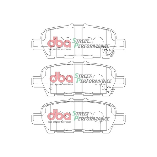 DBA DB2340SP Street Performance Brake Pad Set Rear