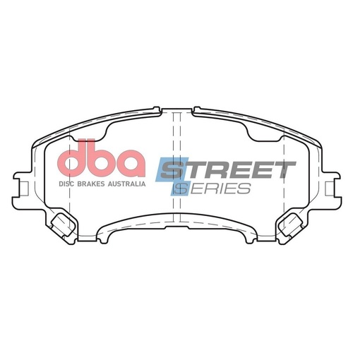DBA DB2345SS Street Series Brake Pad Set Front