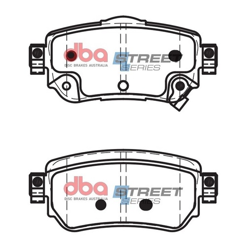 DBA DB2357SS Street Series Brake Pad Set Rear