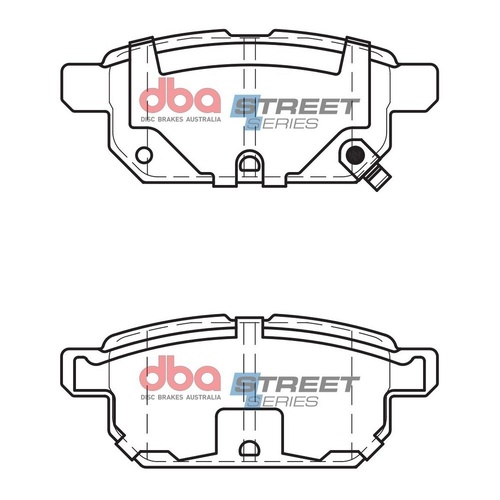DBA DB2364SS Street Series Brake Pad Set Rear