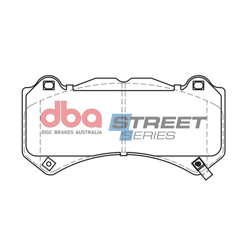DBA DB2375SS Street Series Brake Pad Set Front