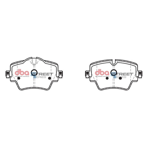 DBA DB2377SS Street Series Brake Pad Set Front