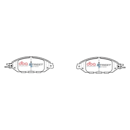 DBA DB2378SS Street Series Brake Pad Set Front