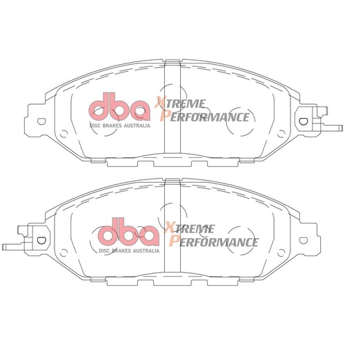 DBA DB2378XP Xtreme Performance Brake Pad Set Front