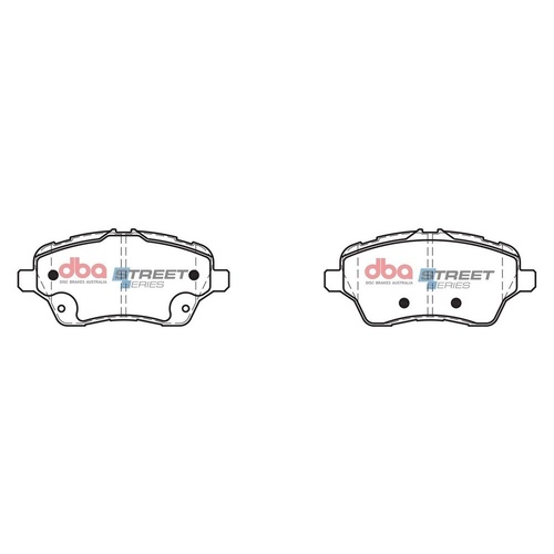DBA DB2382SS Street Series Brake Pad Set Front