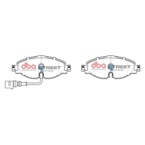 DBA DB2383SS Street Series Brake Pad Set Front