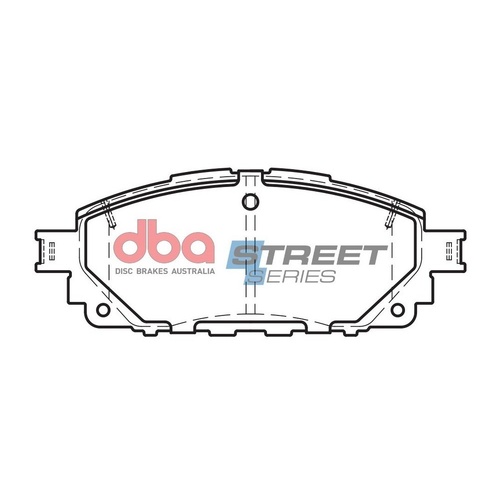 DBA DB2396SS Street Series Brake Pad Set Front