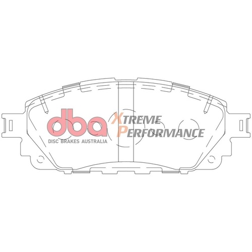 DBA DB2396XP Xtreme Performance Brake Pad Set Front