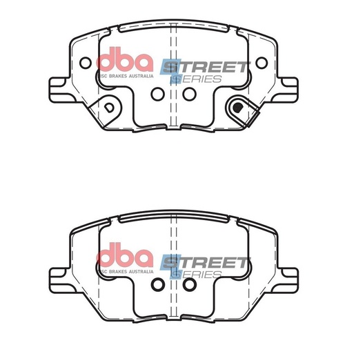 DBA DB2399SS Street Series Brake Pad Set Front
