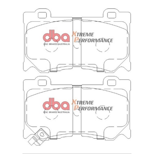 DBA DB2400XP Xtreme Performance Brake Pad Set Front