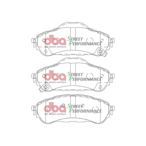 DBA DB2411SP Street Performance Brake Pad Set Rear