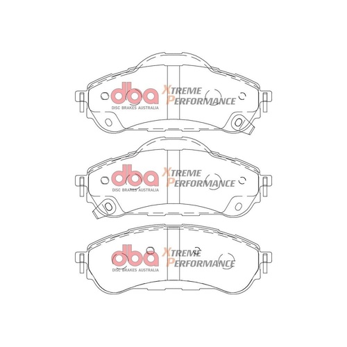 DBA DB2411XP Xtreme Performance Brake Pad Set Rear