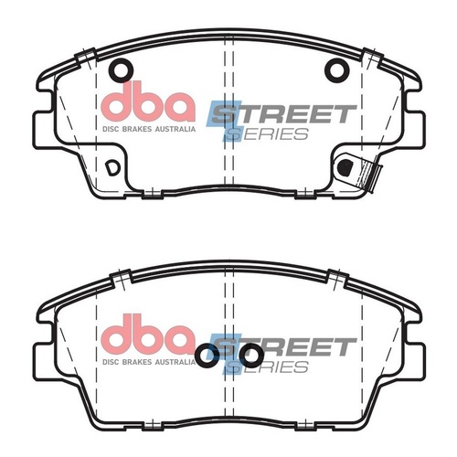 DBA DB2424SS Street Series Brake Pad Set Front