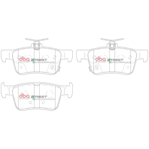 DBA DB2429SP Street Performance Brake Pad Set Rear