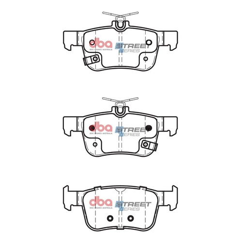 DBA DB2429SS Street Series Brake Pad Set Rear