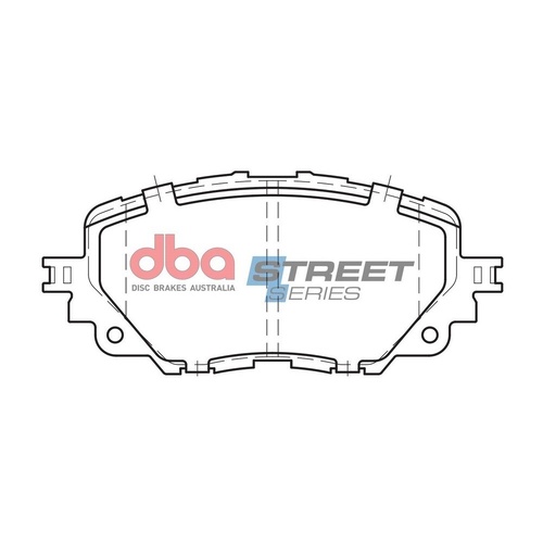 DBA DB2441SS Street Series Brake Pad Set Front