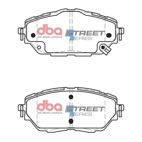 DBA DB2479SS Street Series Brake Pad Set Front