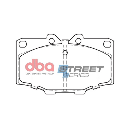 DBA DB288SS Street Series Brake Pad Set Front