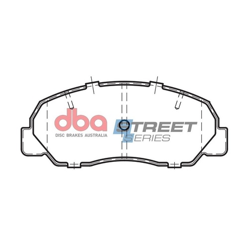 DBA DB292SS Street Series Brake Pad Set Front