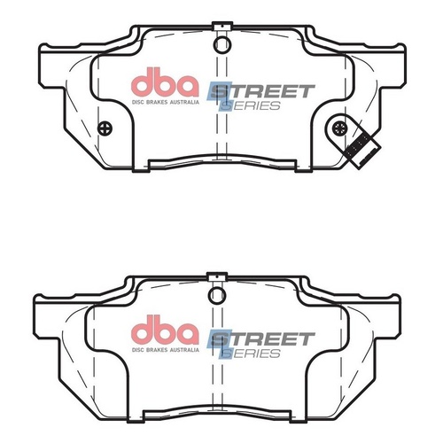 DBA DB300SS Street Series Brake Pad Set Front