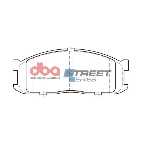 DBA DB388SS Street Series Brake Pad Set Front
