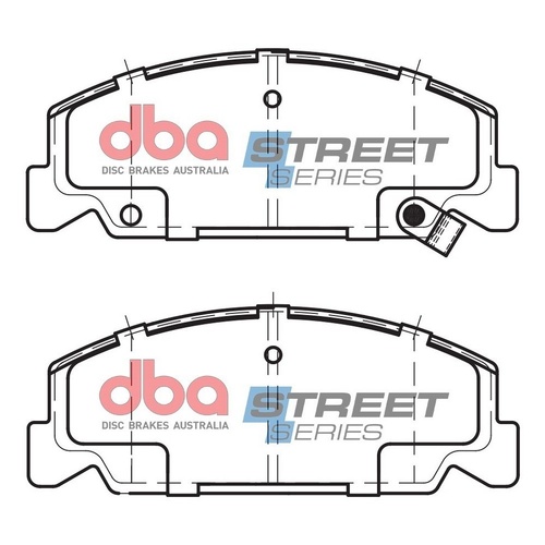 DBA DB390SS Street Series Brake Pad Set Front