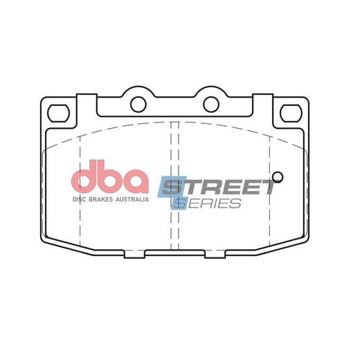 DBA DB416SS Street Series Brake Pad Set Front