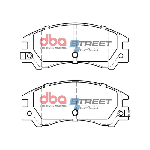 DBA DB418SS Street Series Brake Pad Set Front
