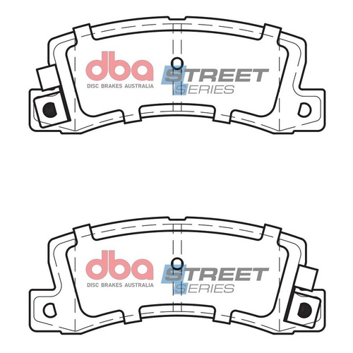 DBA DB422SS Street Series Brake Pad Set Rear