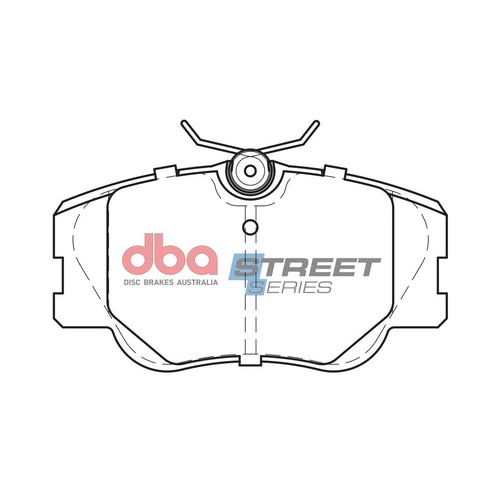 DBA DB425SS Street Series Brake Pad Set Front