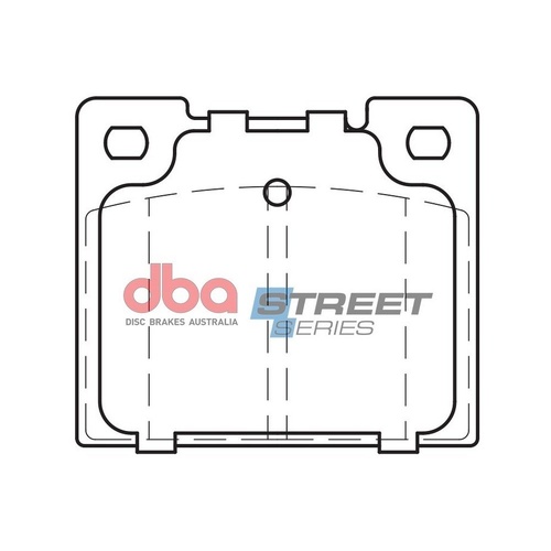 DBA DB538SS Street Series Brake Pad Set Front