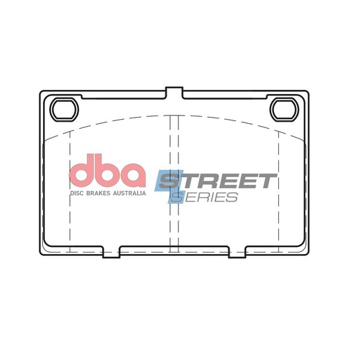 DBA DB549SS Street Series Brake Pad Set Front