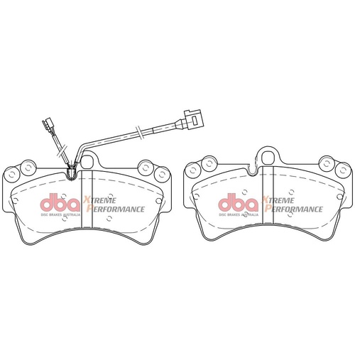 DBA DB7878XP Xtreme Performance Brake Pad Set Front
