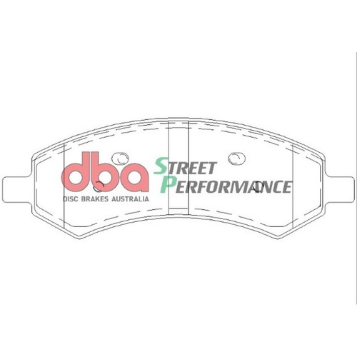 DBA DB7991SP Street Performance Brake Pad Set Front