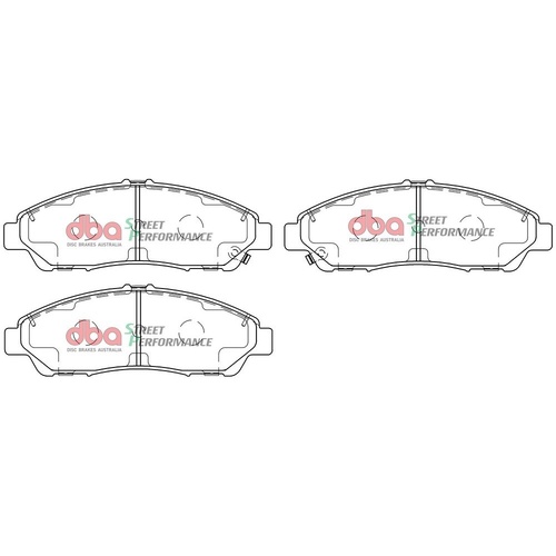 DBA DB8396SP Street Performance Brake Pad Set Front