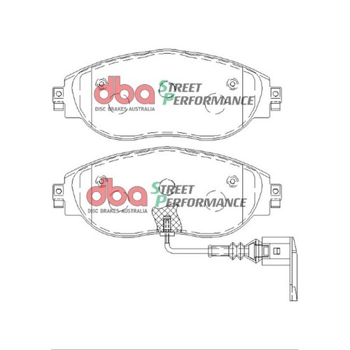 DBA DB8849SP Street Performance Brake Pad Set Front