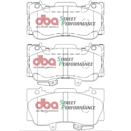 DBA DB9011SP Street Performance Brake Pad Set Front